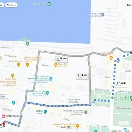 Master Rose House With Sea View * Нафплион